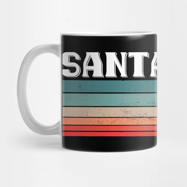 Santa Cruz California Retro Vintage by ShirtsBarn